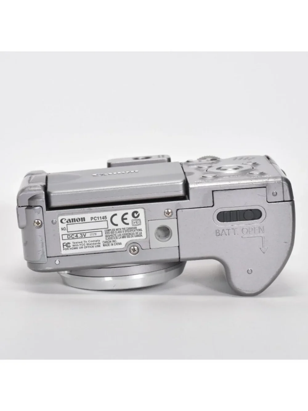 Canon Powershot A620 Digital Camera 7.1MP 4X Optical Zoom Video 2GB SD Card MINT